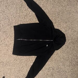 Nike Black Zip Up Sweater